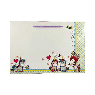 تخته وایت برد رویش مدل B120 طرح اسب های شاخ دار سایز 50x35 سانتی متر