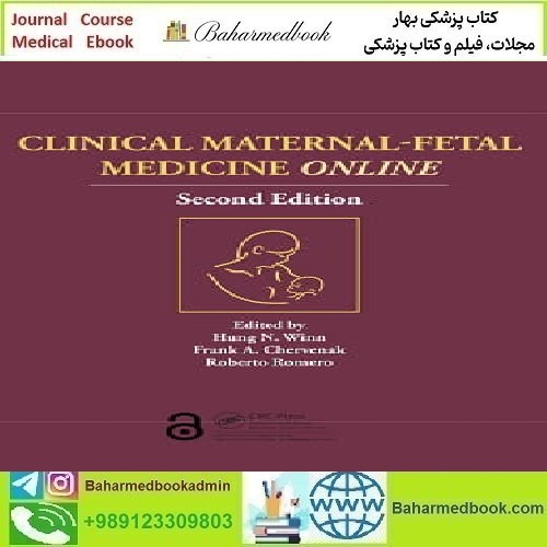 Clinical Maternal Fetal Medicine Upgrade 2021 TRUE PDF price 1€ - کتاب پزشکی بهار