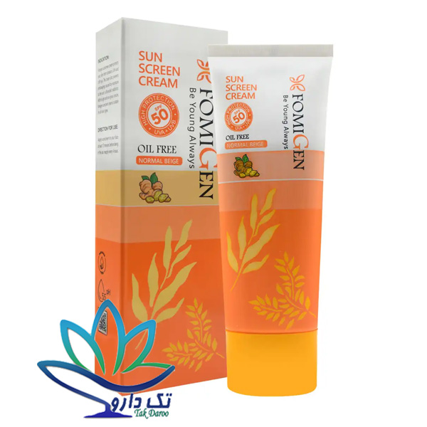 کرم ضد آفتاب SPF50 بی رنگ فومیژن 40 میلی لیتر