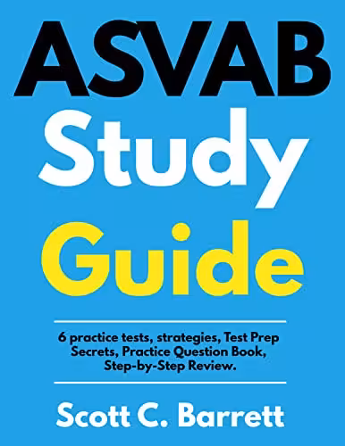 خرید و دانلود نسخه کامل کتاب ASVAB Study Guide: 6 practice tests, strategies, Test Prep Secrets, Practice Question Book, Step-by-Step Review. [2022] -   pdf