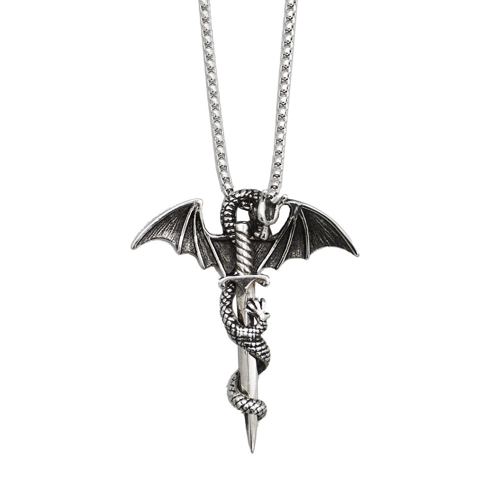 گردنبند مدل شمشیر اژدها کد Shm12