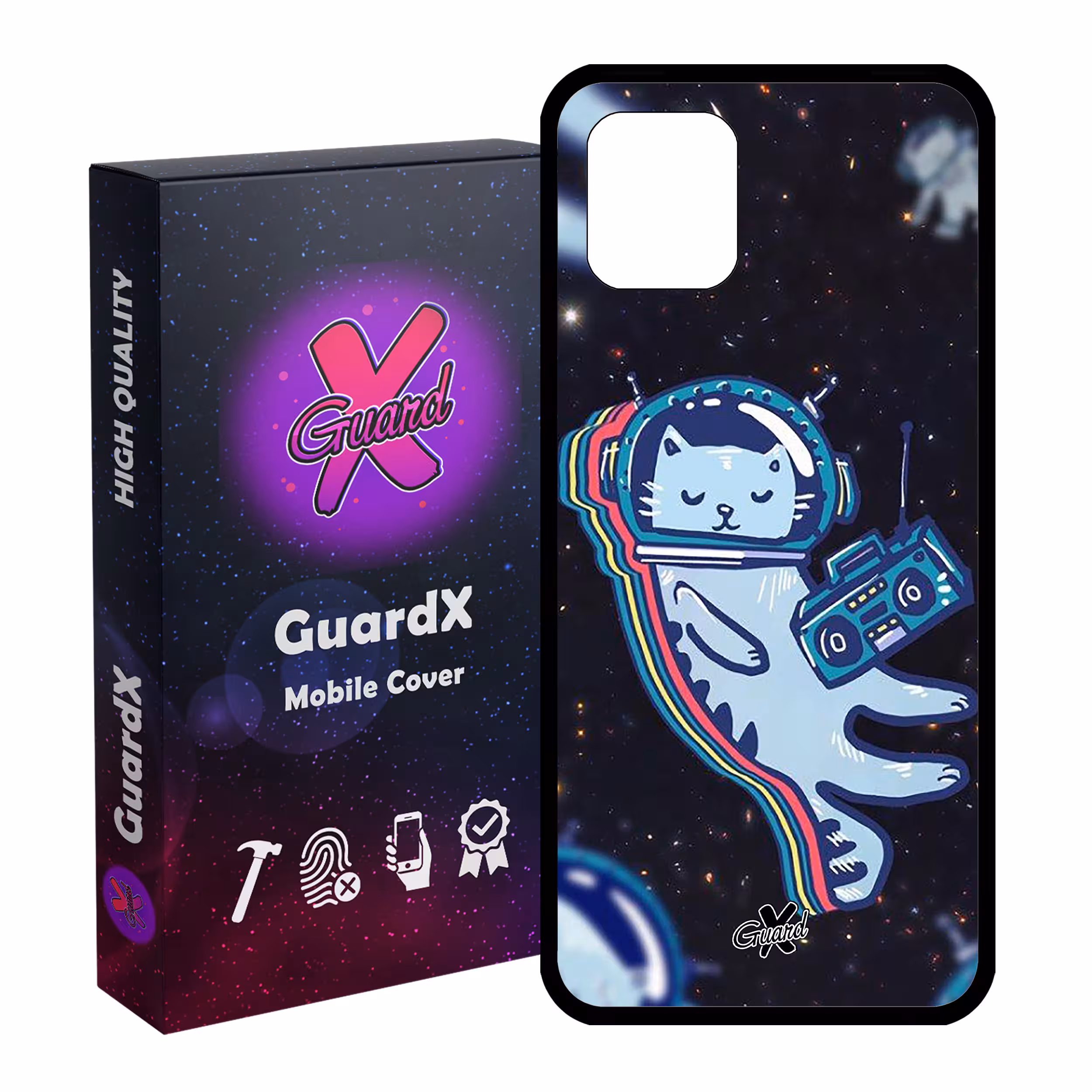 کاور گارد ایکس طرح Galaxy مدل Glass10072 مناسب برای گوشی موبایل سامسونگ Galaxy Note 10 Lite