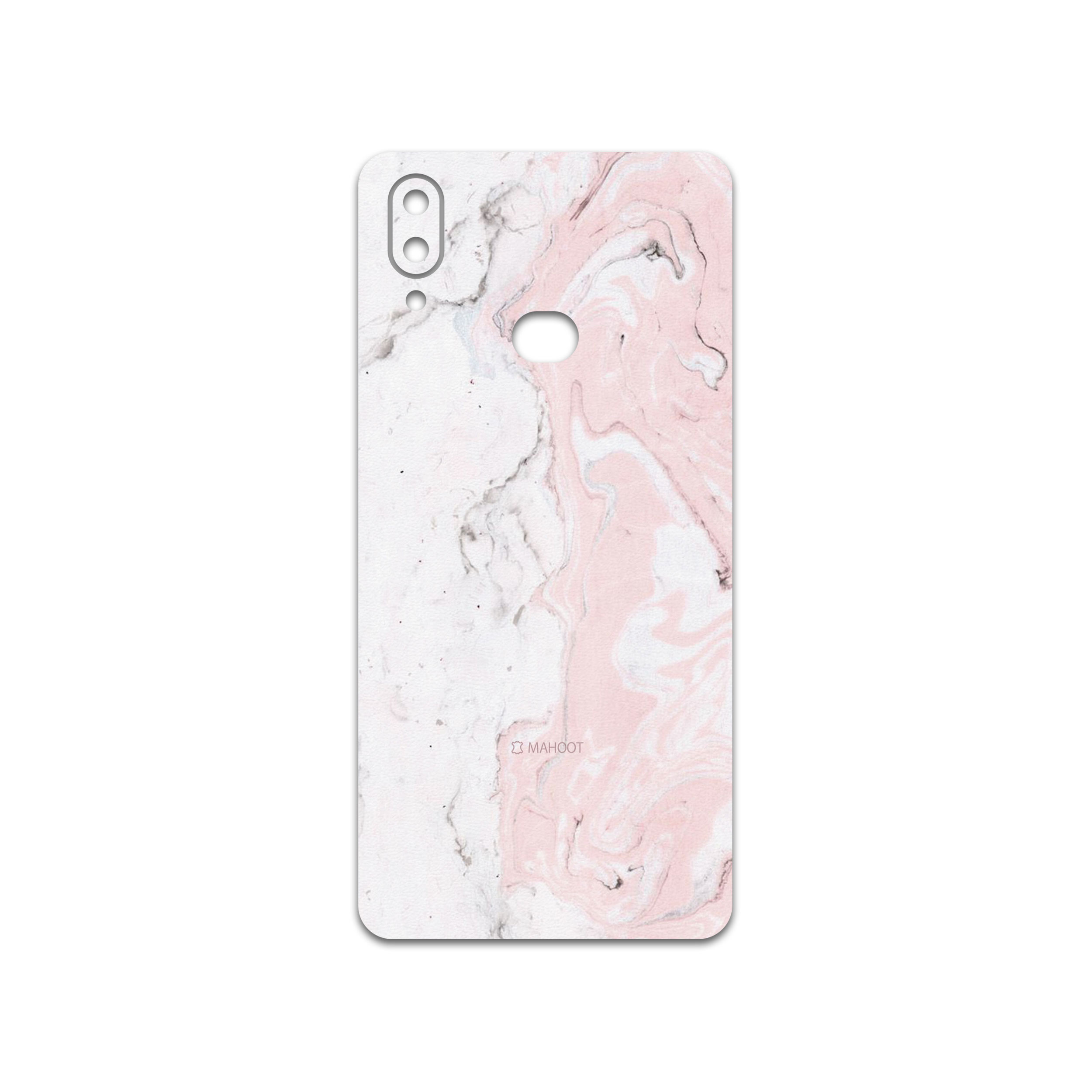برچسب پوششی ماهوت مدل Blanco-Pink-Marble مناسب برای گوشی موبایل سامسونگ Galaxy A10s