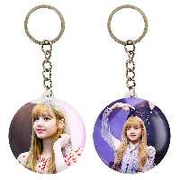 جاکلیدی خندالو مدل لیسا گروه بلک پینک کد 29712977 مجموعه 2 عددی