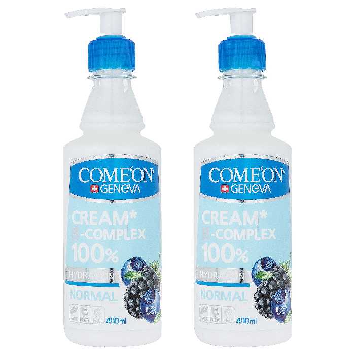 کرم مرطوب کننده کامان مدل l2 حجم 400 میلی لیتر مجموعه 2 عددی