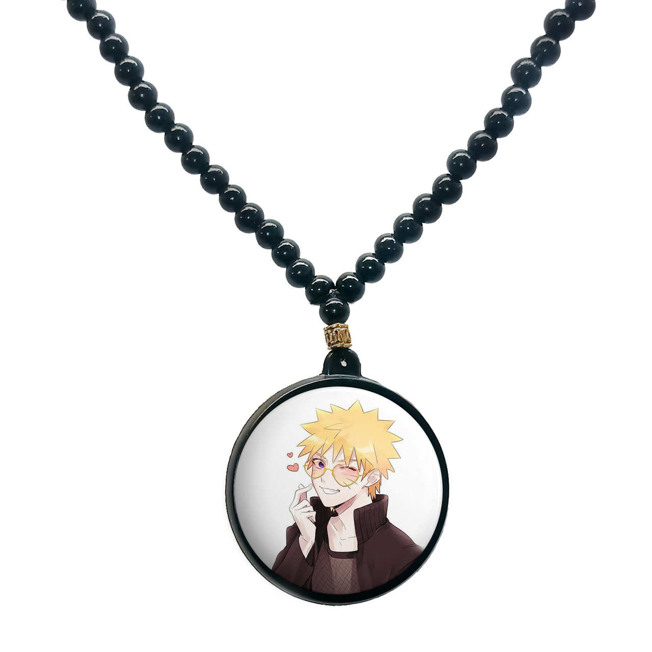 گردنبند پرمانه طرح Naruto کد pmd.25035 مدل دو طرفه