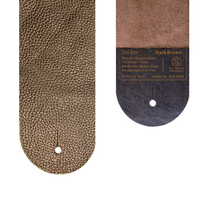 بند چرمی گیتار مدل DARK کد GS-E-DBR01