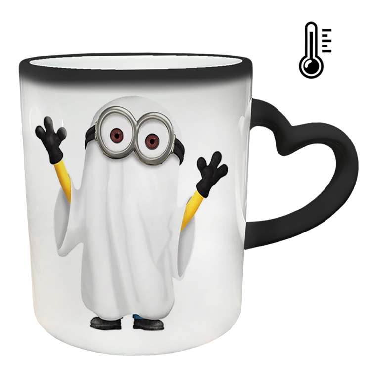 ماگ حرارتی مدل دسته قلبی طرح مینیون کد 88