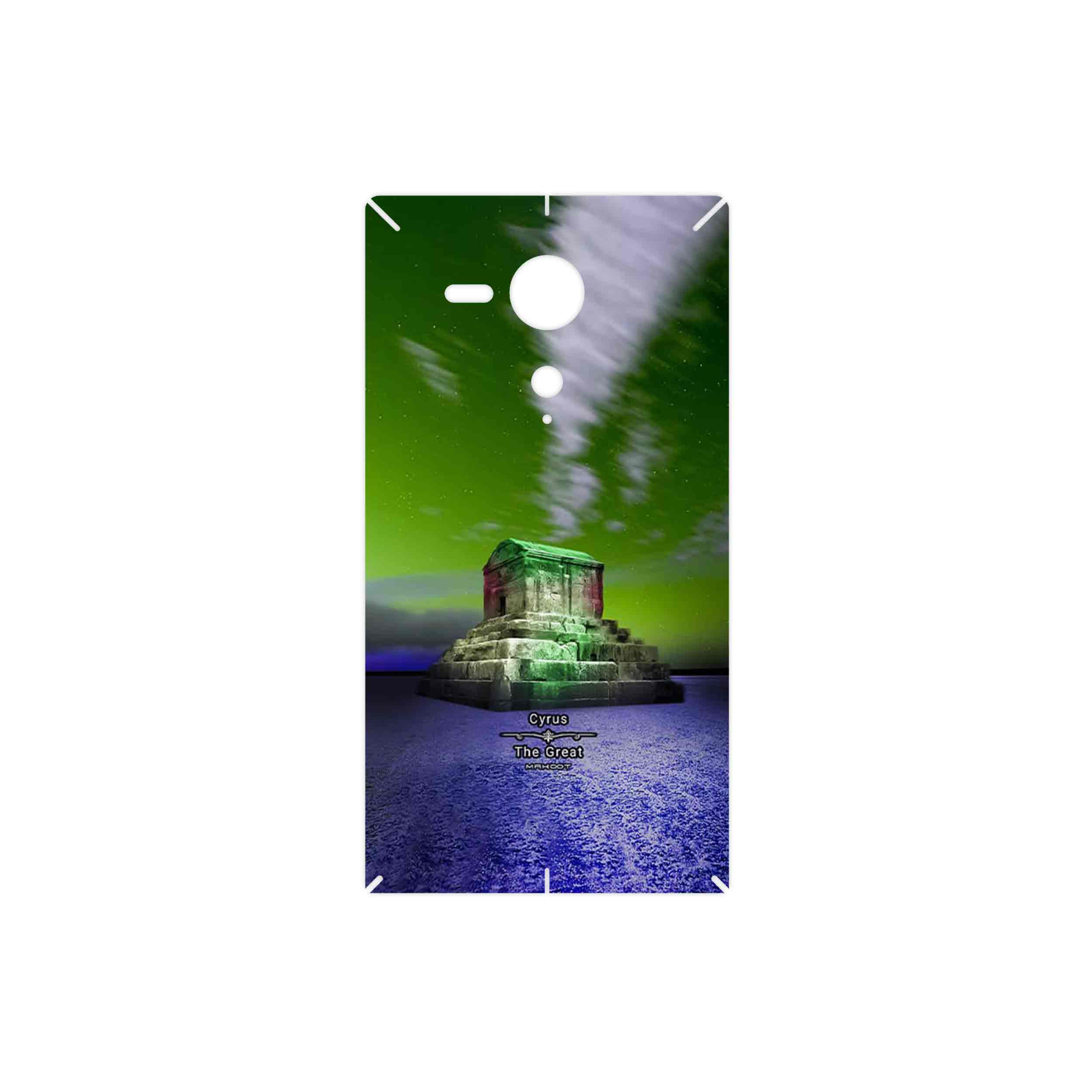 برچسب پوششی ماهوت مدل Tomb of Cyrus the Great مناسب برای گوشی موبایل سونی Xperia SP
