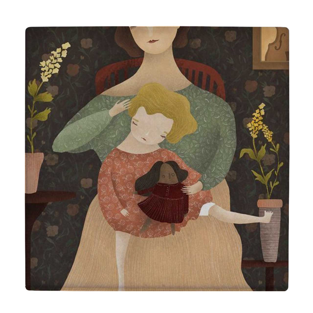  زیر لیوانی طرح مادر و کودک کد    3615979_1538