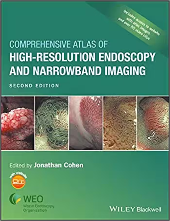 Comprehensive Atlas of High-Resolution Endoscopy and Narrowband Imaging PDF VIDEOS - کتاب پزشکی بهار