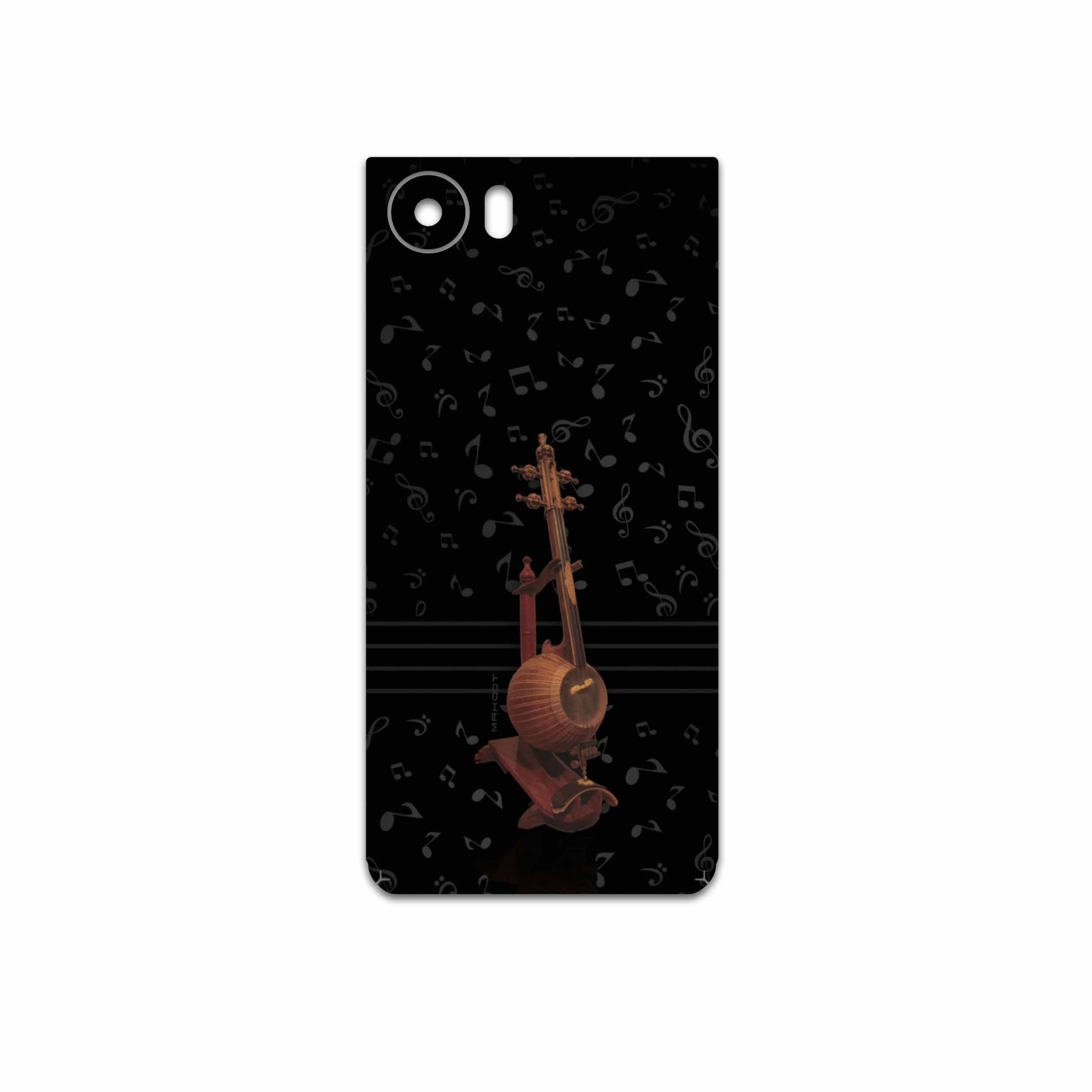 برچسب پوششی ماهوت مدل Persian-Fiddle-Instrument مناسب برای گوشی موبایل بلک بری KEYONE