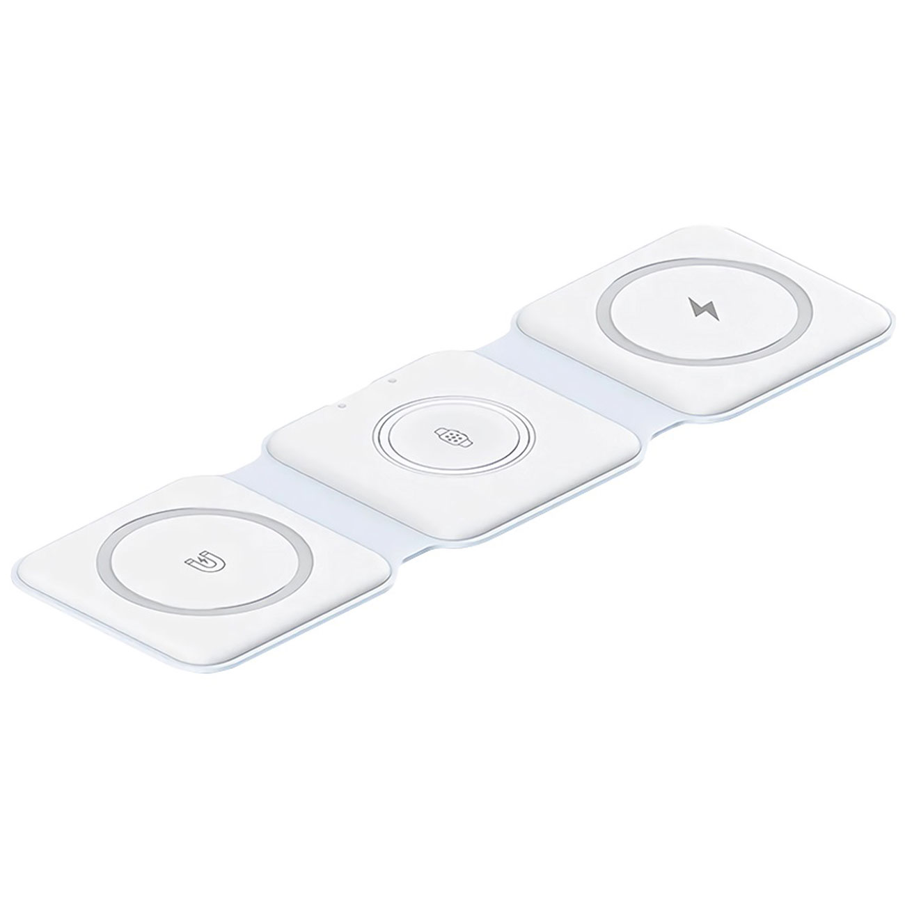 شارژر بی سیم رومیزی 15 وات سه کاره گوشی، اپل واچ و ایرپاد رسی RCW-36