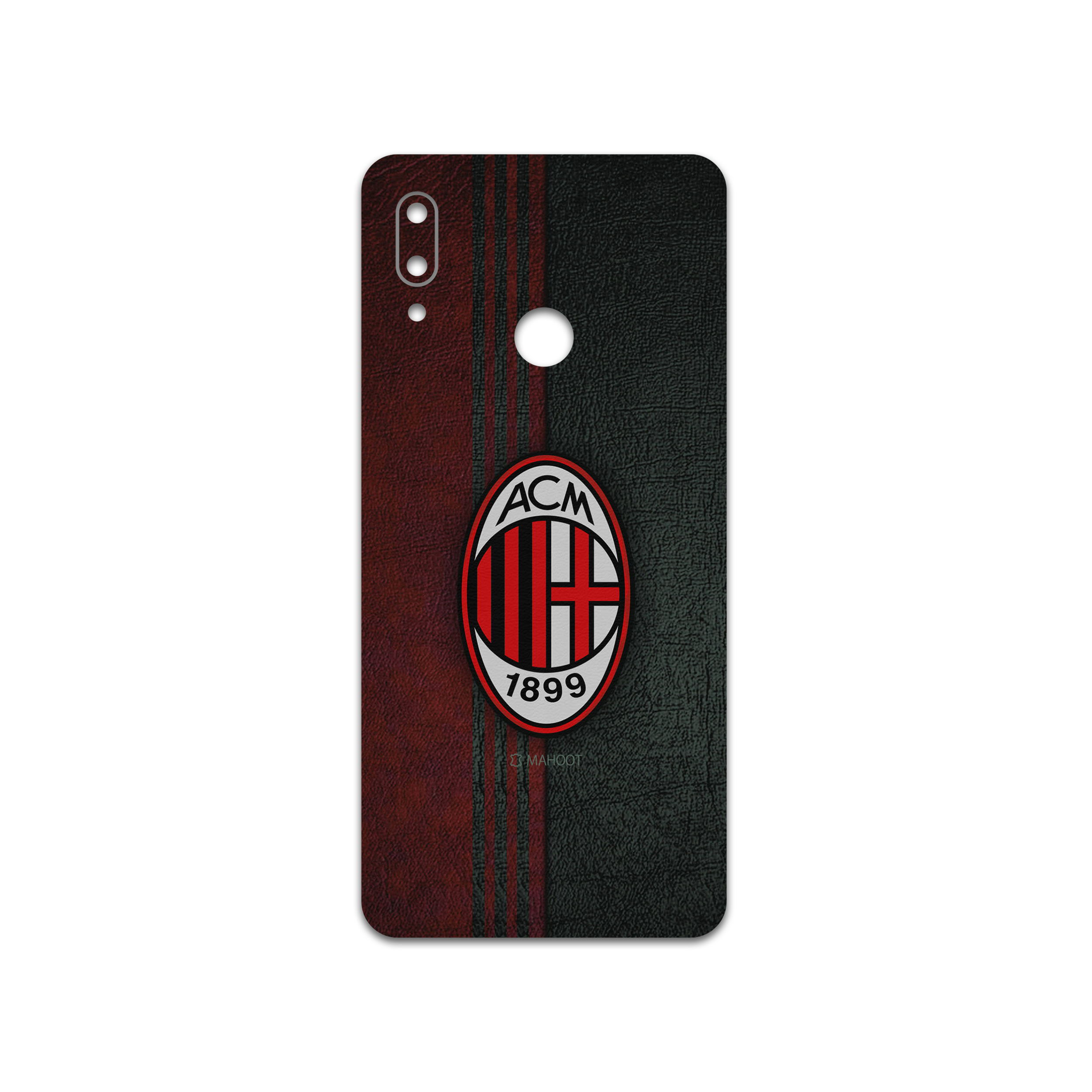 برچسب پوششی ماهوت مدل AC-Milan-FC مناسب برای گوشی موبایل هوآوی P Smart 2019