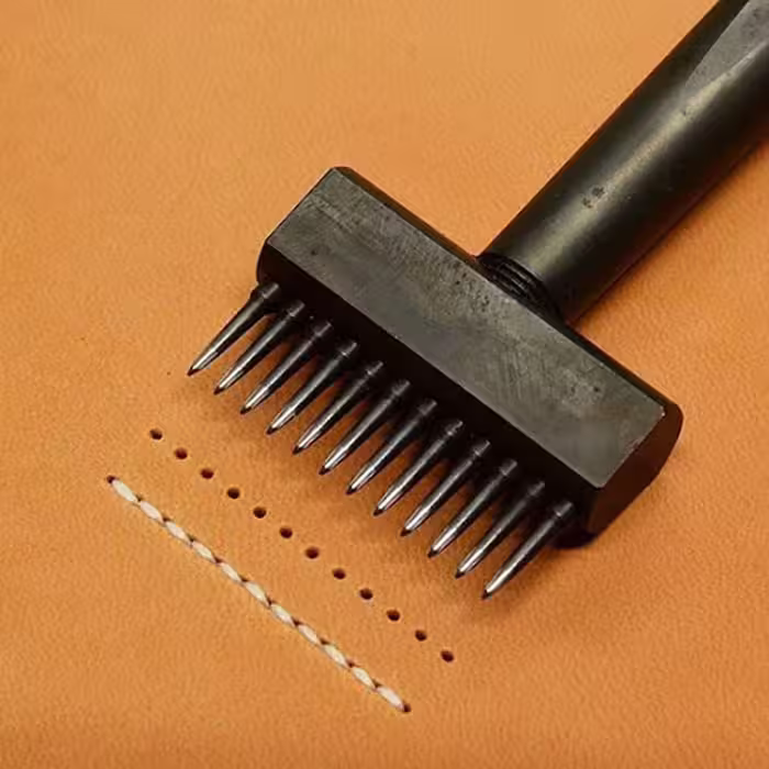 سنبه هشت سر چرم مدل T8 1 مجموعه 2 عددی