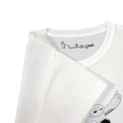 تی شرت بچگانه پرمانه طرح قهرمان بزرگ کد pmt.1649