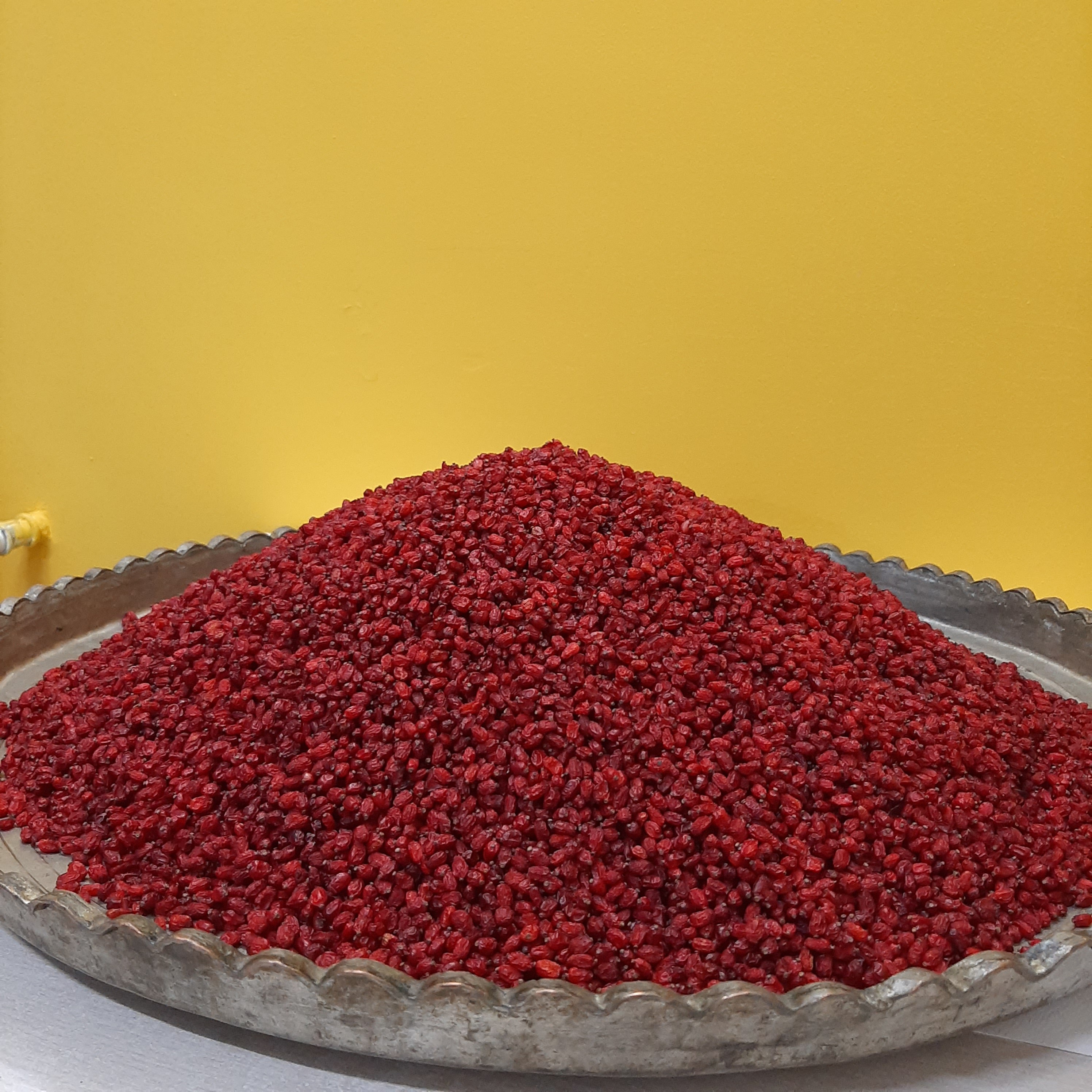 زرشک پفکی امسالی نیم کیلویی(500گرمی)بیرجند- مزه و رنگ درجه یک اعلا (تضمین کیفیت)