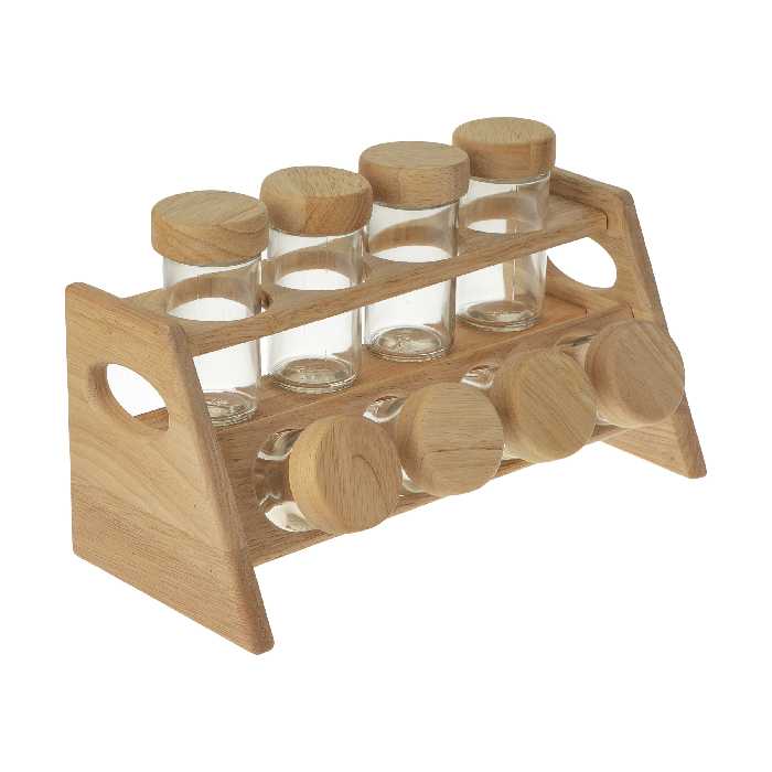  ست جا ادویه 8 پارچه مدل NATURE کد K985