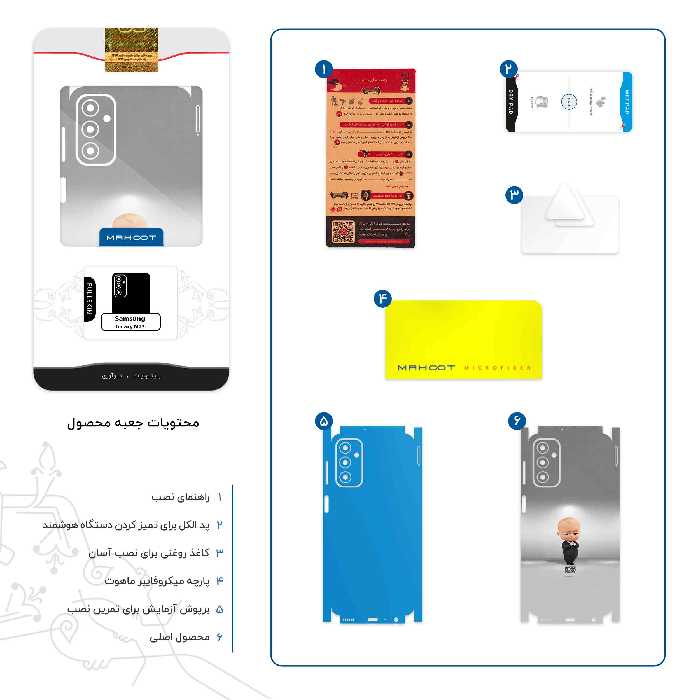 برچسب پوششی ماهوت مدل The Boss Baby-FullSkin مناسب برای گوشی موبایل سامسونگ Galaxy M23