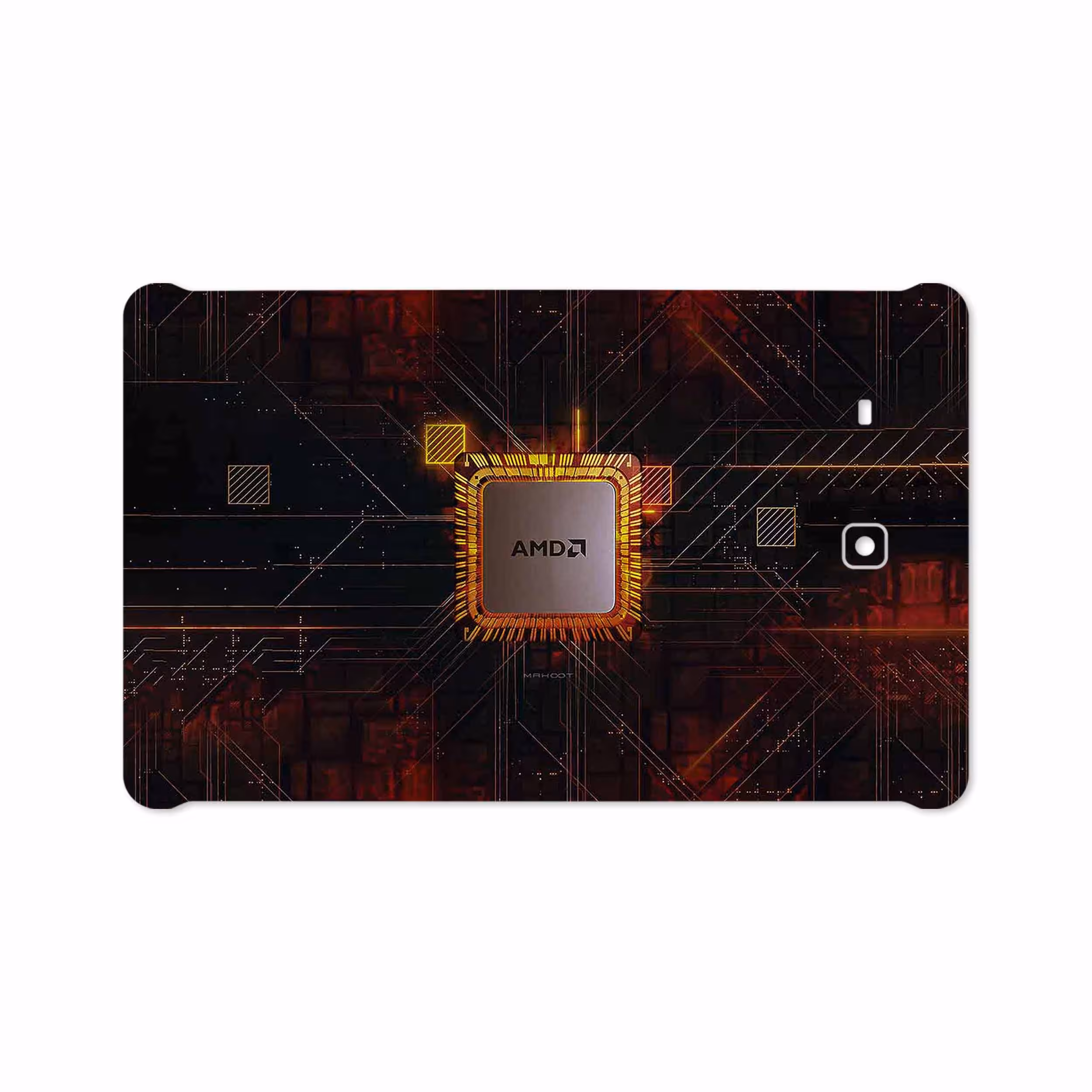 برچسب پوششی ماهوت مدل AMD Brand مناسب برای تبلت سامسونگ Galaxy Tab E 9.6 2015 T561