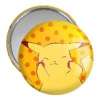 آینه جیبی خندالو مدل پیکاچو انیمه پوکمون  کد 17312