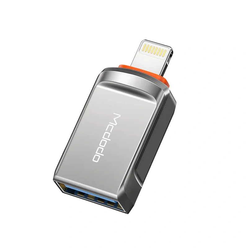 مبدل USB-3 به Lightning از برند مک دودو مدل مدل Mcdodo OT-8600 (نسخه اورجینال)