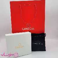 پک دستبند امگا شامل جعبه، بگ، جیر، سرتیفیکیت کد 450