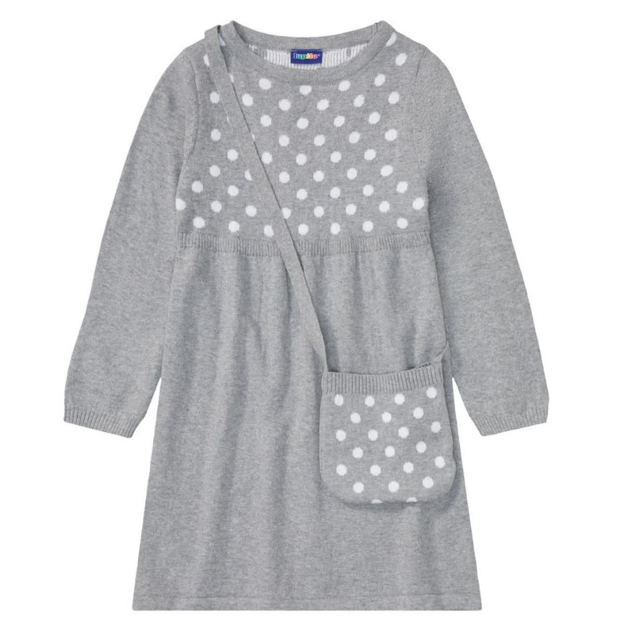 تونیک بافت دخترانه برند لوپیلو به همراه کیف