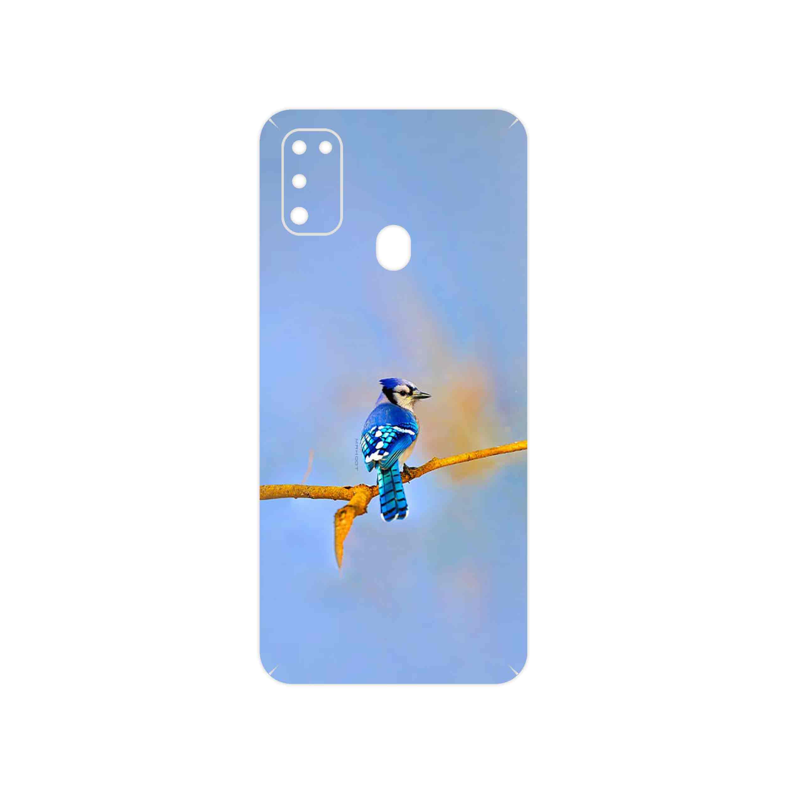 برچسب پوششی ماهوت مدل Cyanocitta cristata مناسب برای گوشی موبایل سامسونگ Galaxy M30s