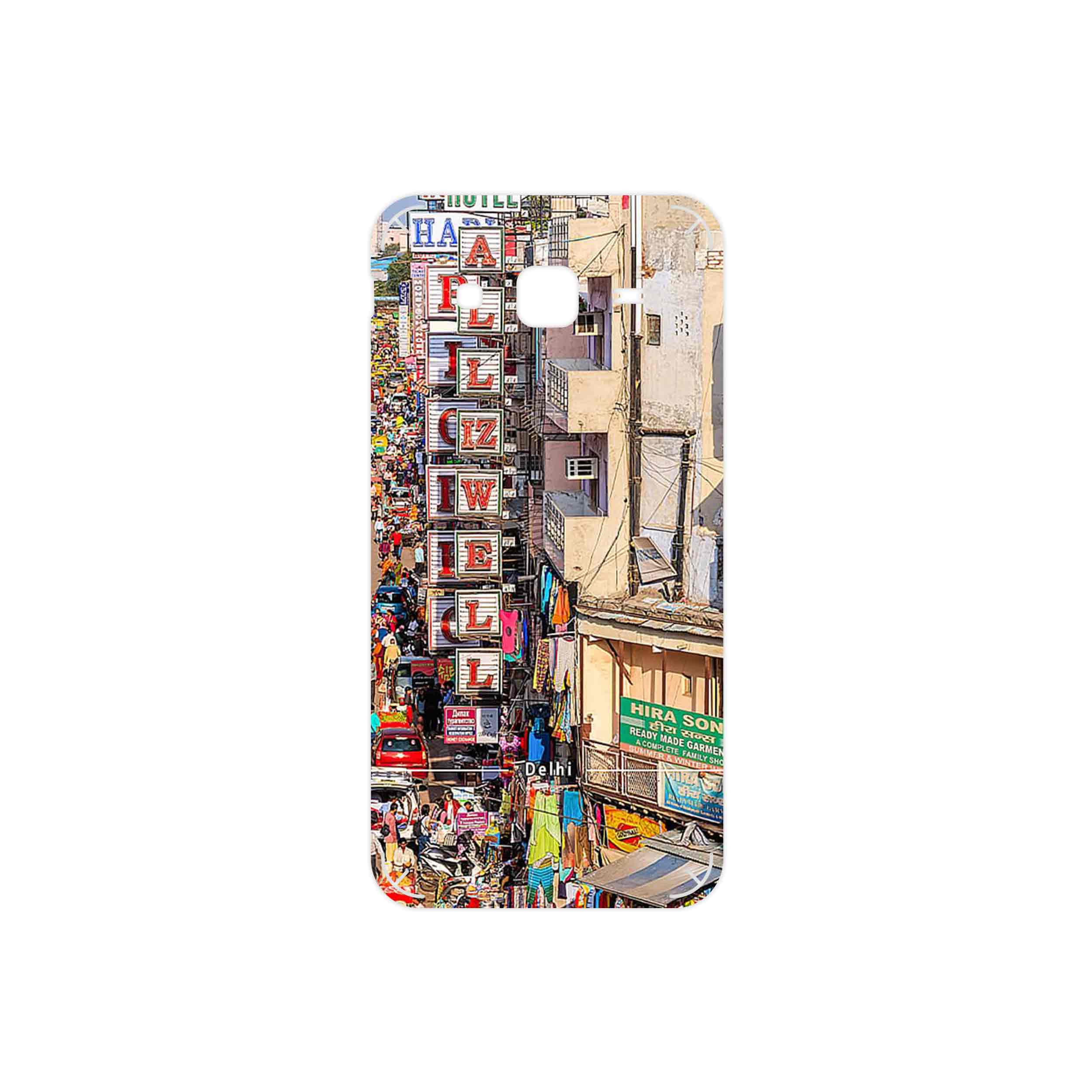 برچسب پوششی ماهوت مدل City of Delhi مناسب برای گوشی موبایل سامسونگ Galaxy J5