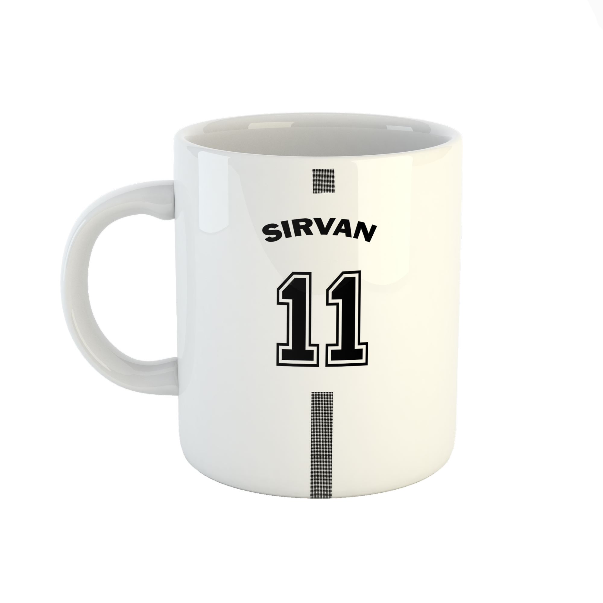 ماگ طرح اسم سیروان مدل پاریس سن ژرمن کد 1182