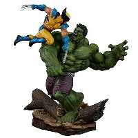 فیگور طرح مارول Marvel مدل هالک VS ولورین / Hulk vs Wolverine