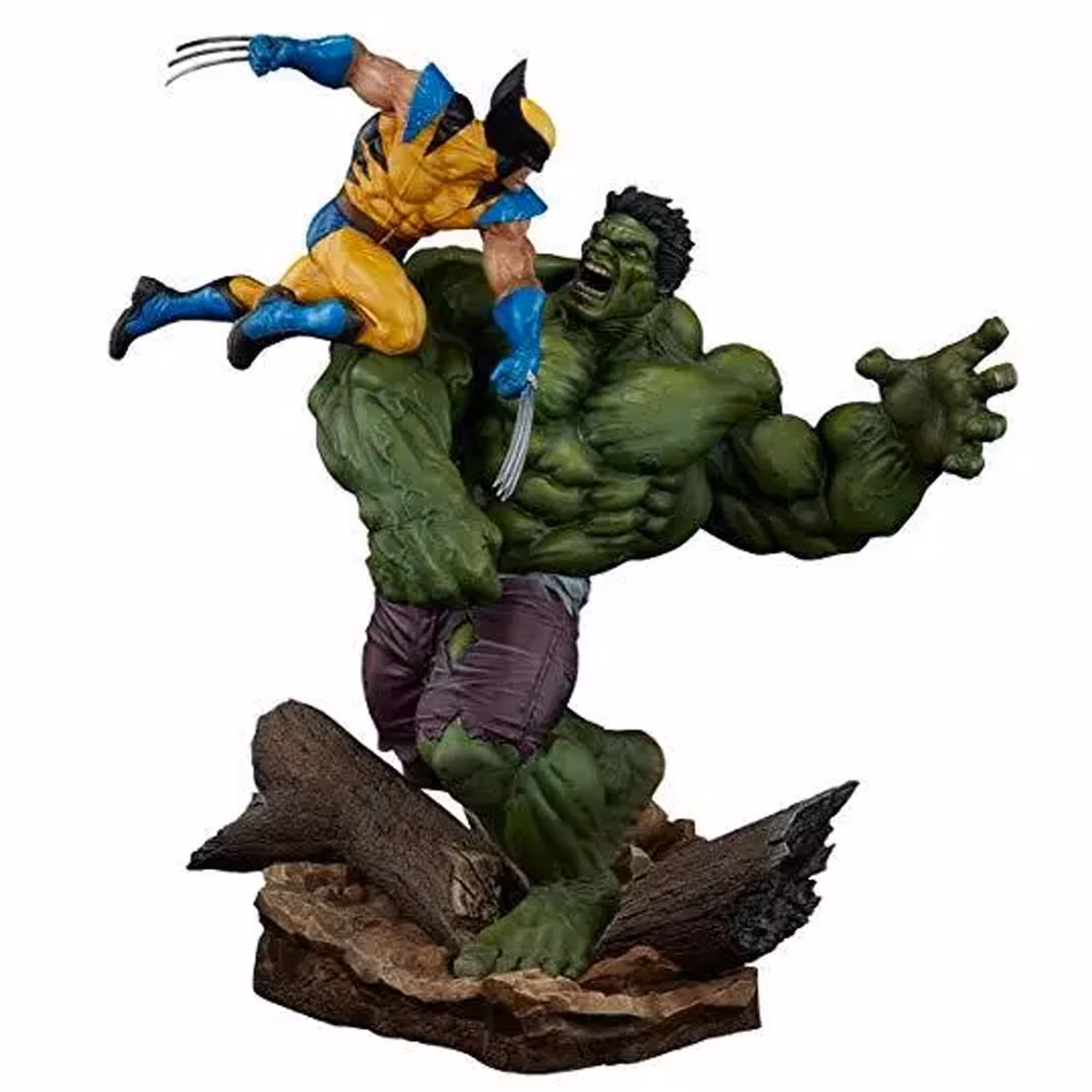 فیگور طرح مارول Marvel مدل هالک VS ولورین / Hulk vs Wolverine