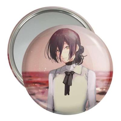 آینه جیبی خندالو مدل ریزه انیمه مرد اره ای Chainsaw Man کد 17970