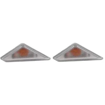 چراغ راهنما گلگیر خودرو چیکال مدل P-414-WHT  مناسب برای ساینا بسته 2 عددی