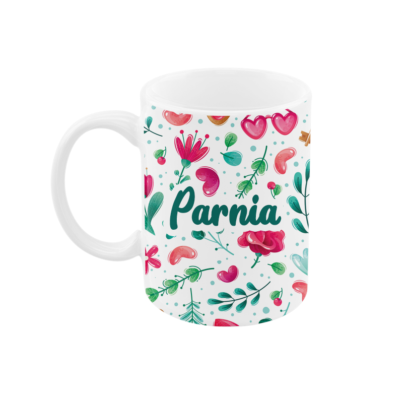 ماگ رژارت مدل اسم پرنیا