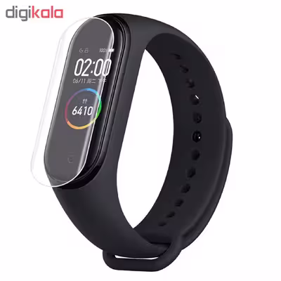 محافظ صفحه نمایش بلوئو مدل BLE-M6 مناسب برای مچ بند هوشمند شیائومی Mi Band 4 بسته 2 عددی