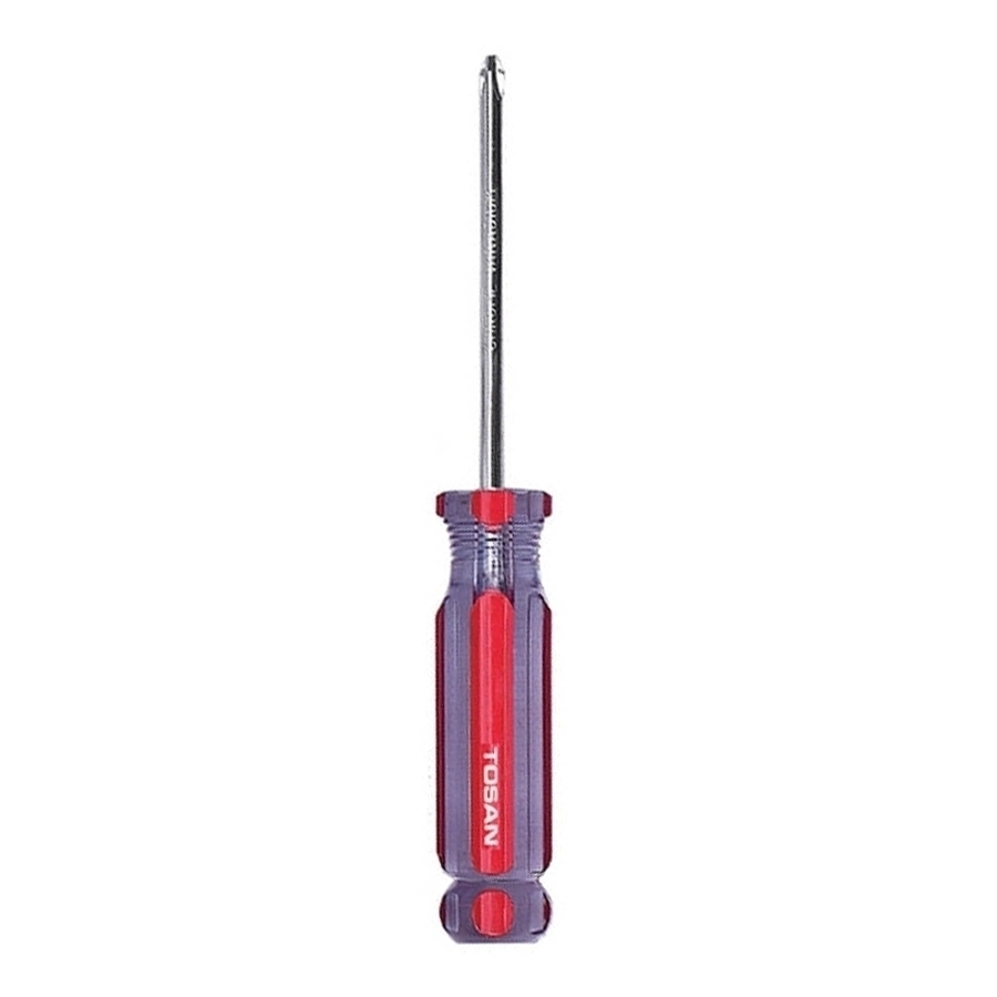 پیچ گوشتی چهارسو دسته کریستالی توسن سایز 5*300