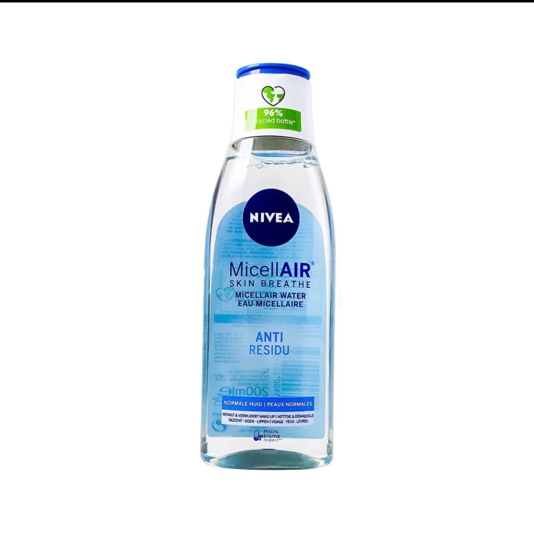 میسلار واتر آرایش پاک کن نیوآ مدل Anti Residu مناسب پوست معمولی 200 میل
