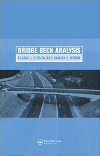  دانلود کتاب O' Brien E., Bridge Deck Analysis, 1999 - دانلود کتاب های دانشگاهی