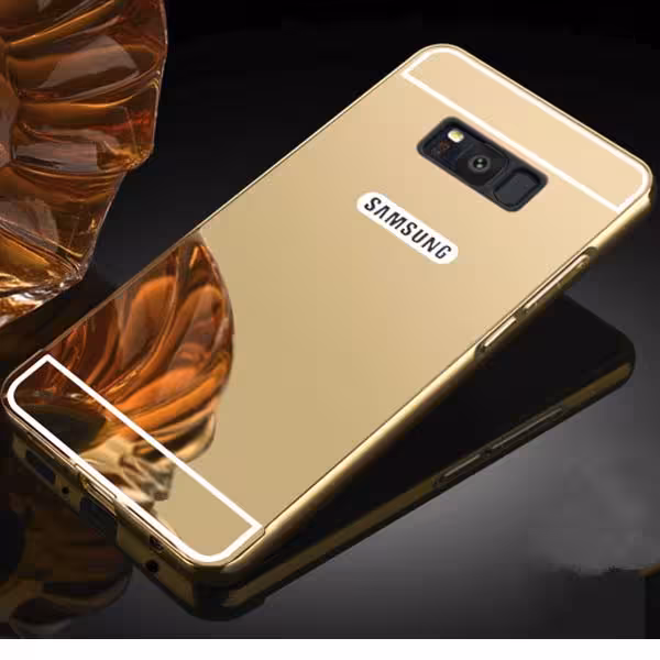 قاب آینه‌ای دور فلزی موبایل سامسونگ Galaxy S8 Plus