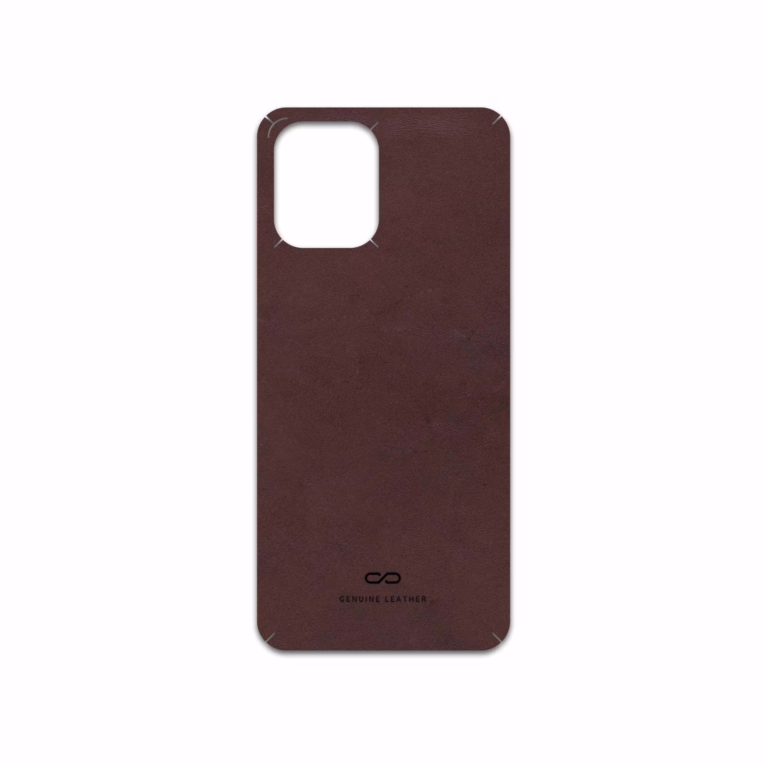 برچسب پوششی ماهوت مدل Matte-Dark-Brown-Leather مناسب برای گوشی موبایل اپو Find X3 Pro