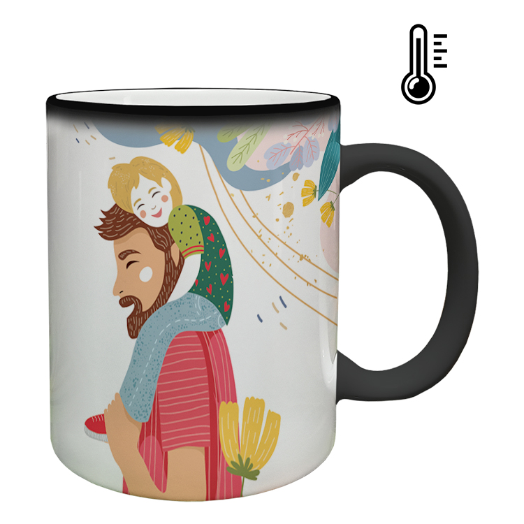 ماگ حرارتی مدل روز پدر کد 17