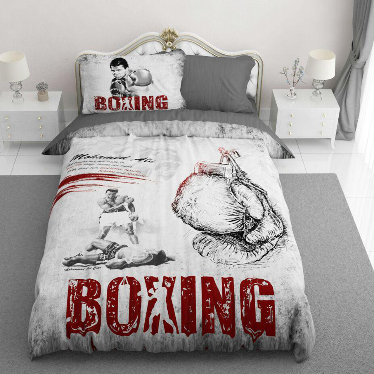 سرویس خواب مدل turkson کد D145 یک نفره 4 تکه