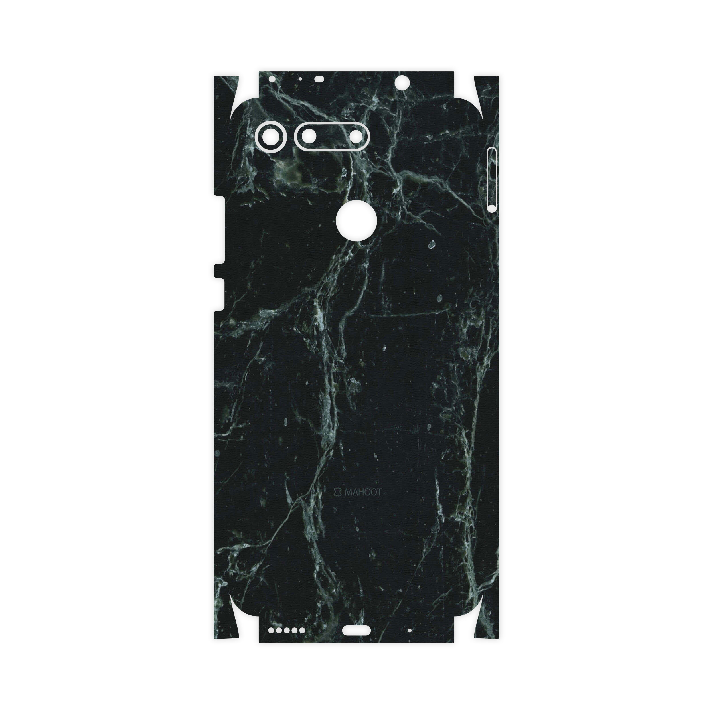 برچسب پوششی ماهوت مدل Graphite-Green-Marble-FullSkin مناسب برای گوشی موبایل آنر View 20