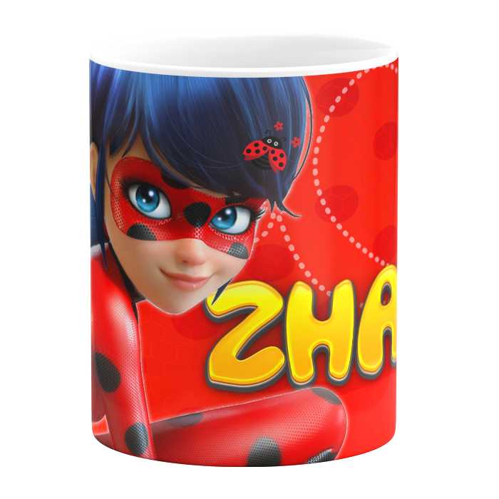 ماگ طرح دختر کفشدوزکی مدل ژاله