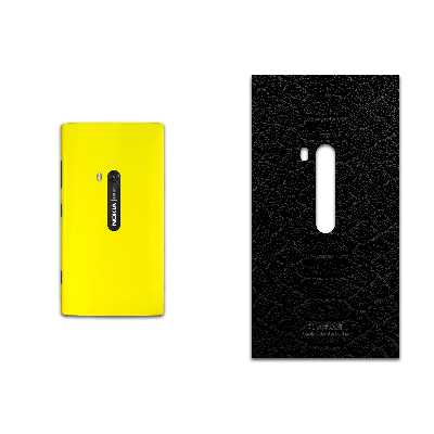 برچسب پوششی ماهوت مدل Black-Snake-Leather مناسب برای گوشی موبایل نوکیا Lumia 920