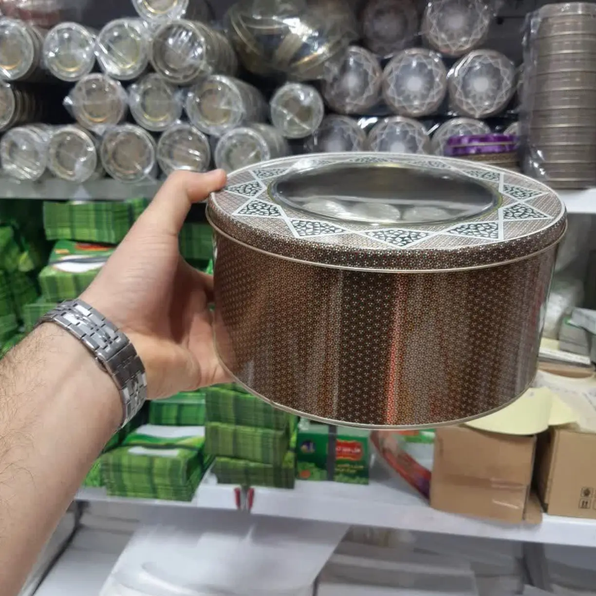 ظروف بسته بندی زعفران - خاتم23در10