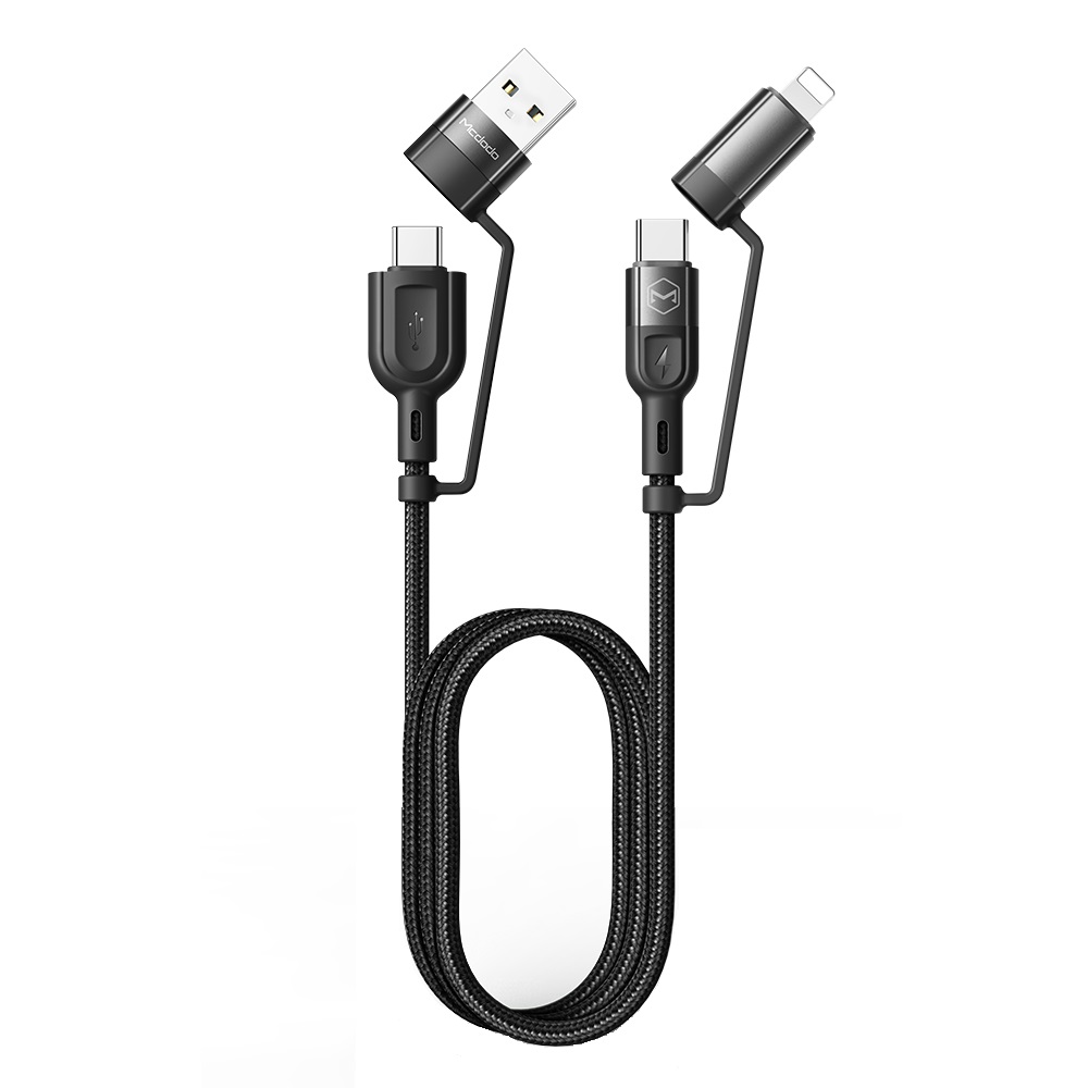 کابل تبدیل USB / USB-C به لایتنینگ / USB-C مک دودو مدل MC-CA-8070 طول 1.2 متر
