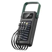 پاوربانک گرین لاین مدل Solar max با ظرفیت 30000 میلی آمپر بر ساعت | کالا مکس